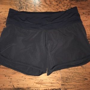 Lululemon, Long black speed shorts, size 4